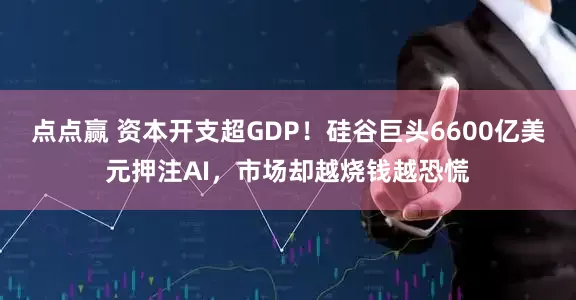 点点赢 资本开支超GDP！硅谷巨头6600亿美元押注AI，市场却越烧钱越恐慌
