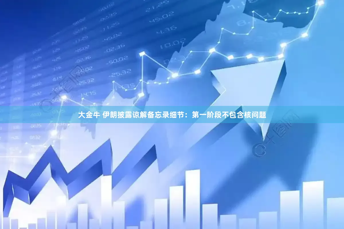 大金牛 伊朗披露谅解备忘录细节：第一阶段不包含核问题
